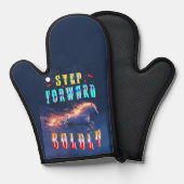 Step Forward Boldly Ovenwant (Voorkant / Achterkant)