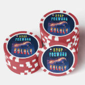 Step Forward Boldly Poker Chips (Opstapeling)