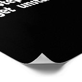 Step Get Unstuck Inspiration Ship Stuck Motivation Poster (Hoek)