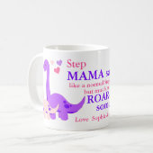 Step Mamasaurus Moederdag Coffee Mok (Voorkant links)