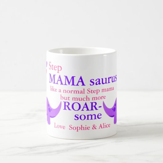 Step Mamasaurus Moederdag Coffee Mok (Center)