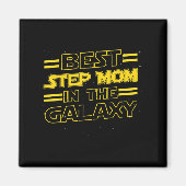 Step Mom In The Galaxy Funny Mothers Day Gift For Magneet (Voorkant)