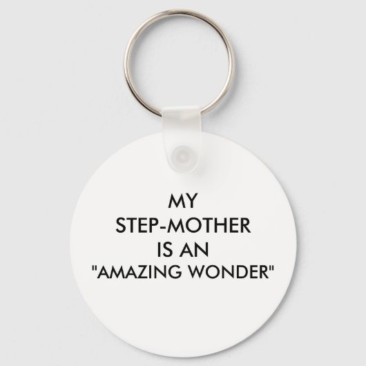 STEP-MOTHER "AMAZING WONDER"-SLEUTELHANGER SLEUTELHANGER (Voorkant)
