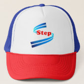 STEP-Nieuw ontwerp Trucker Pet (Voorkant)