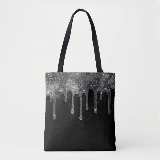 Step Out in Style With This Black + White Tote Bag (Voorkant)
