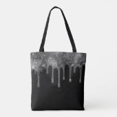 Step Out in Style With This Black + White Tote Bag (Achterkant)