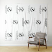 Step & Repeat White Company Logo Event Notaris Wandkleed (In Situ (horizontaal))