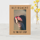 STEP TO YOUR NEW ADVENTURE KAART (Gele Bloem)