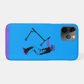 Step-trucs oefenen op de scooter - Scooterrijder Case-Mate iPhone Case (Achterkant (horizontaal))