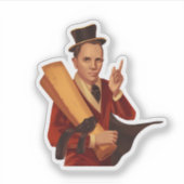 Stepan Bandera Sticker Kleurrijke Art Decor (Voorkant)