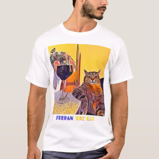 Stepan de kattekunst t-shirt