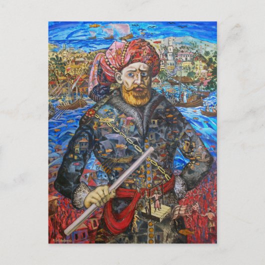 Stepan Razin Charming letters Origineel Briefkaart (Voorkant)