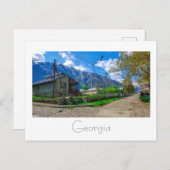 Stepantsminda Kazbegi Georgia Kaukasus Briefkaart (Voorkant / Achterkant)