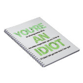 Stepbrother, je bent een geweldig menselijk gesche notitieboek (Rechterzijde)