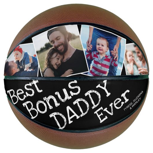 Stepdad Best Bonus Pap Ever Basketball Basketbal (Voorkant)