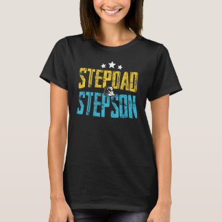 Stepdad en Stepson Vaderdag Stepfather Bonus T-shirt