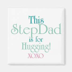 StepDad-Hugging Magneet