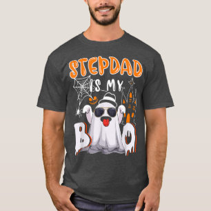 Stepdad is mijn Boo Halloween Boo Ghost zonnebril  T-shirt