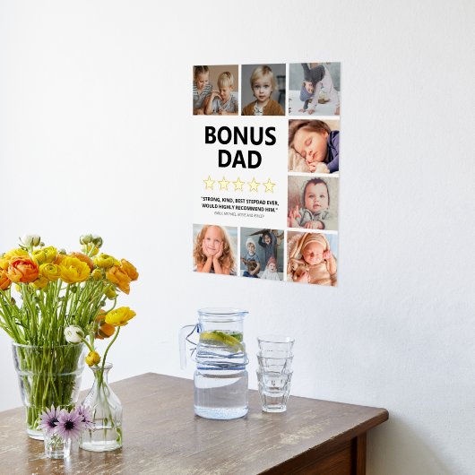 Stepdad Rating | Bonus Pap Foto Collage Folie Afdrukken (Laag (Keuken))