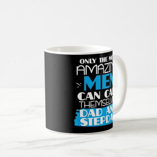 Stepdad Stap vader vader Koffee Mok vaderdag (Voorkant rechts)