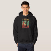 Stepdad Step Gezegde Stepfather Fathers Dag Fa Hoodie (Voorkant volledig)