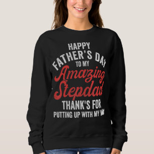 Stepdad Stepson Stepdochter Happy Fathers Day St Trui