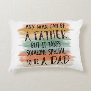 Stepdad Vaderdag Gift Speciale vader Accent Kussen