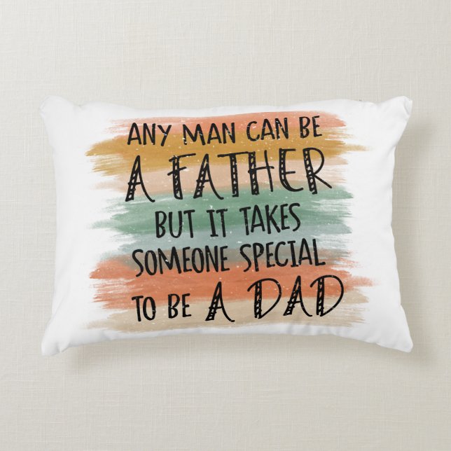 Stepdad Vaderdag Gift | Speciale vader Accent Kussen (Voorkant)