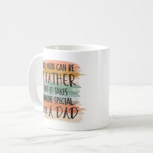 Stepdad Vaderdag Gift | Speciale vader Koffiemok (Voorkant links)