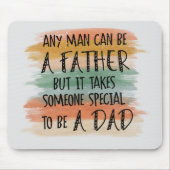 Stepdad Vaderdag Gift | Speciale vader Muismat (Voorkant)