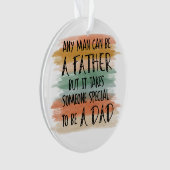 Stepdad Vaderdag Gift | Speciale vader Ornament (voorkant)