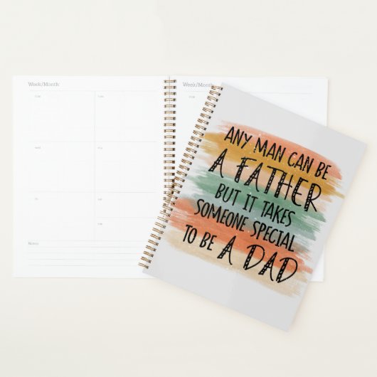 Stepdad Vaderdag Gift | Speciale vader Planner (Display)