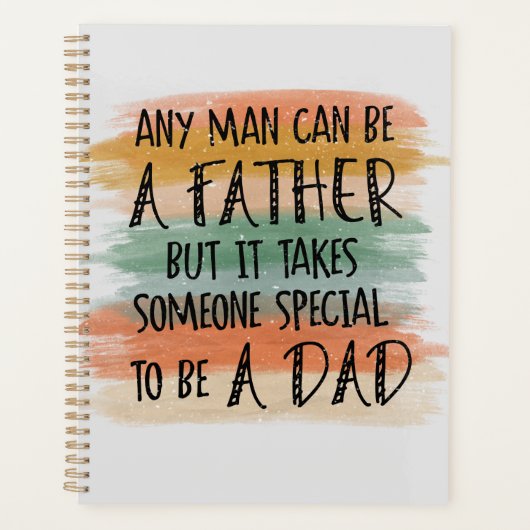 Stepdad Vaderdag Gift | Speciale vader Planner (Voorkant)