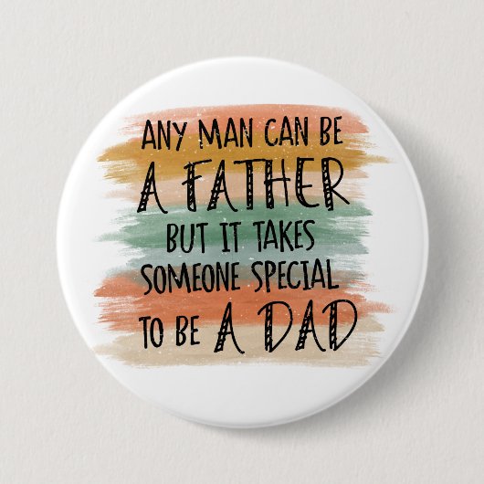 Stepdad Vaderdag Gift | Speciale vader Ronde Button 7,6 Cm (Voorkant)