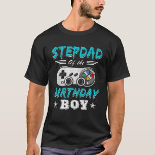 Stepdad van de geboorte jongen die familie video a t-shirt