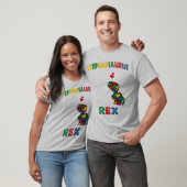 Stepdadrsaurus Rex - Ideaal voor stiefvader die T-shirt (Unisex)