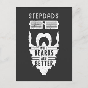 Stepdads met voeten zijn betere Vaderdag cadeautje Briefkaart