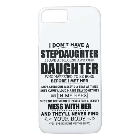 Stepdochter Case-Mate iPhone Case (Achterkant)