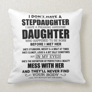 Stepdochter Kussen