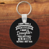 Stepfather-dochter, geboren voor ze Stepdochter on Sleutelhanger (Voorkant)