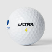 Stepfather Gift – 60 en zo cool golfontwerp Golfballen (Logo)