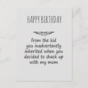 Stepfather Gift Briefkaart
