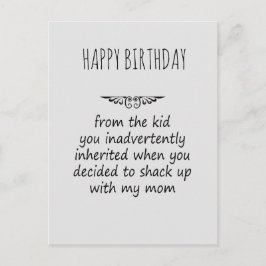 Stepfather Gift Briefkaart