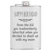 Stepfather Gift Heupfles (Voorkant)