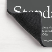 Stepfather Stepdad Definition 3 Foto van Fun Gray Muismat (Hoek)