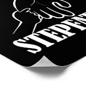 Stepfather Stepdad Fathers Day Stap Gezegde Poster (Hoek)