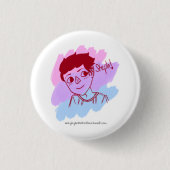 Steph Badge Ronde Button 3,2 Cm (Voorkant)