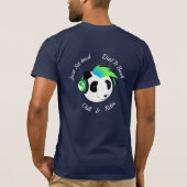 Steph Cody "Draai het terug" (Blu/Re/Wh/ry/Gre) T-shirt (Achterkant)