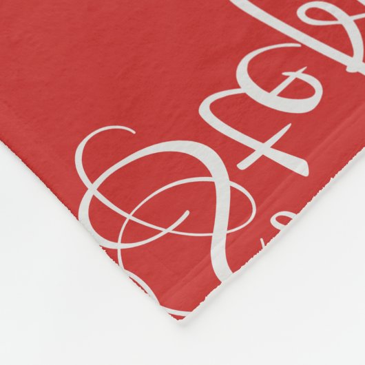 Steph gepersonaliseerde Fleece Blanket (Hoek)