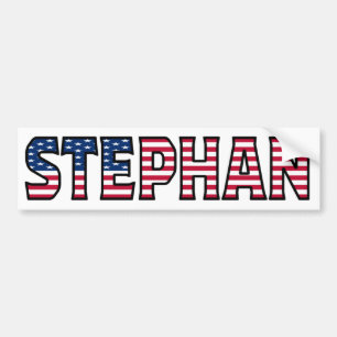 Stephan Name Vorname USA Aufkleber Sticker Auto